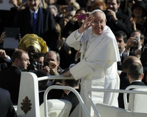 papież na inauguracji