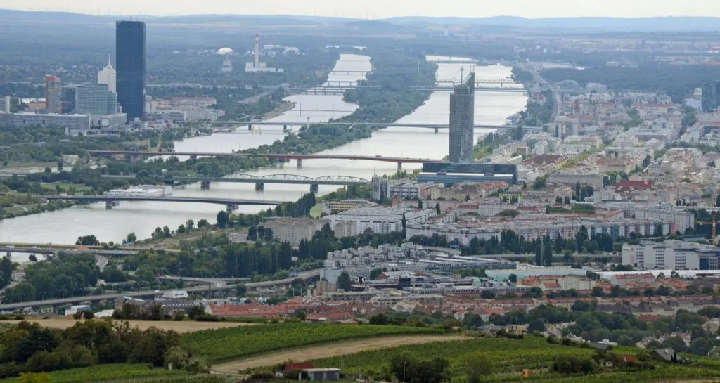 widok z Kahlenbergu